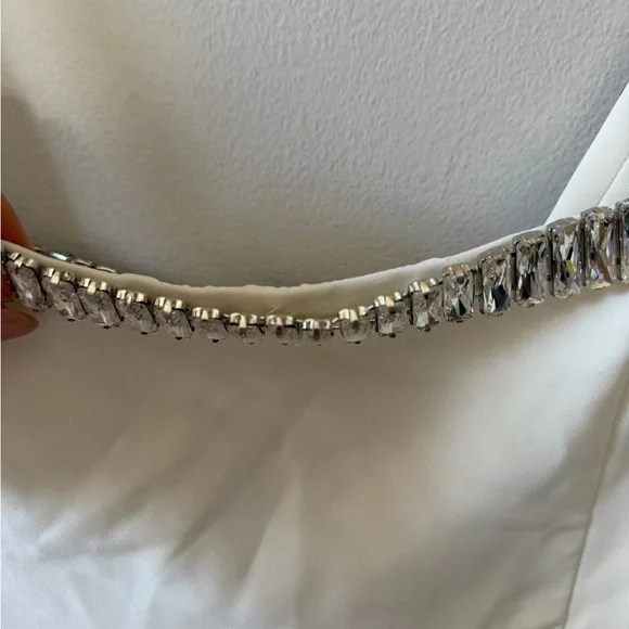 NBD Meralma Mini Dress in White - Picture 5 of 8